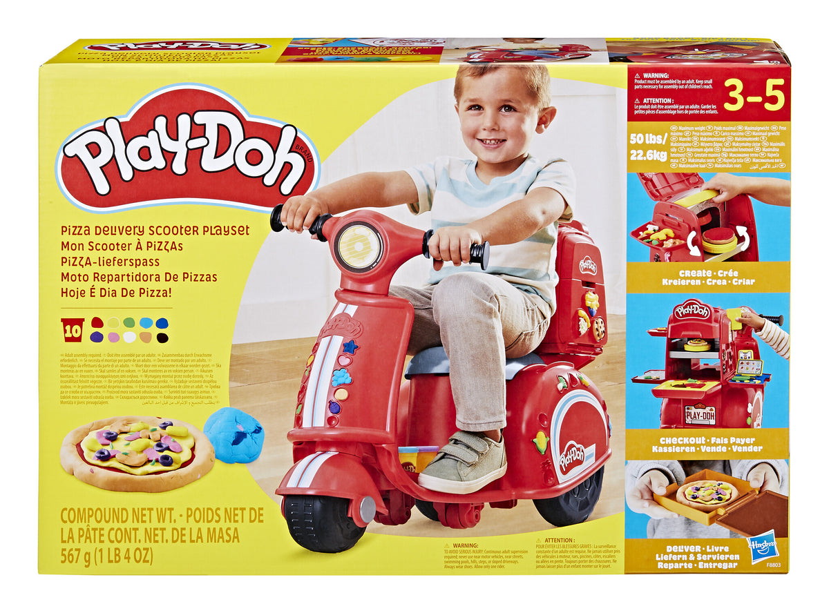 Play-Doh F88035L0 Gynge- og ride-on-legetøj Scooter til at ride på