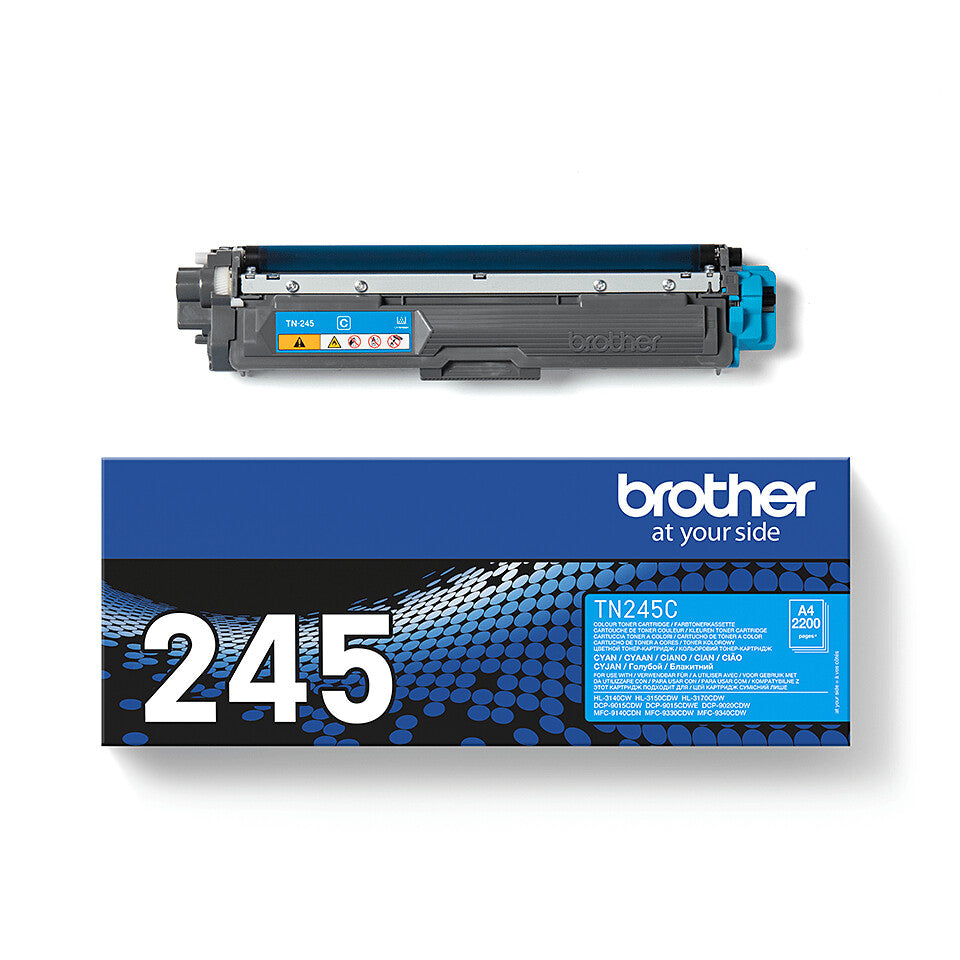Brother TN-245C tonerpatron 1 stk Original Blå
