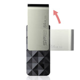 Silicon Power Blaze B30 USB-nøgle 64 GB USB Type-A 3.2 Gen 1 (3.1 Gen 1) Sort