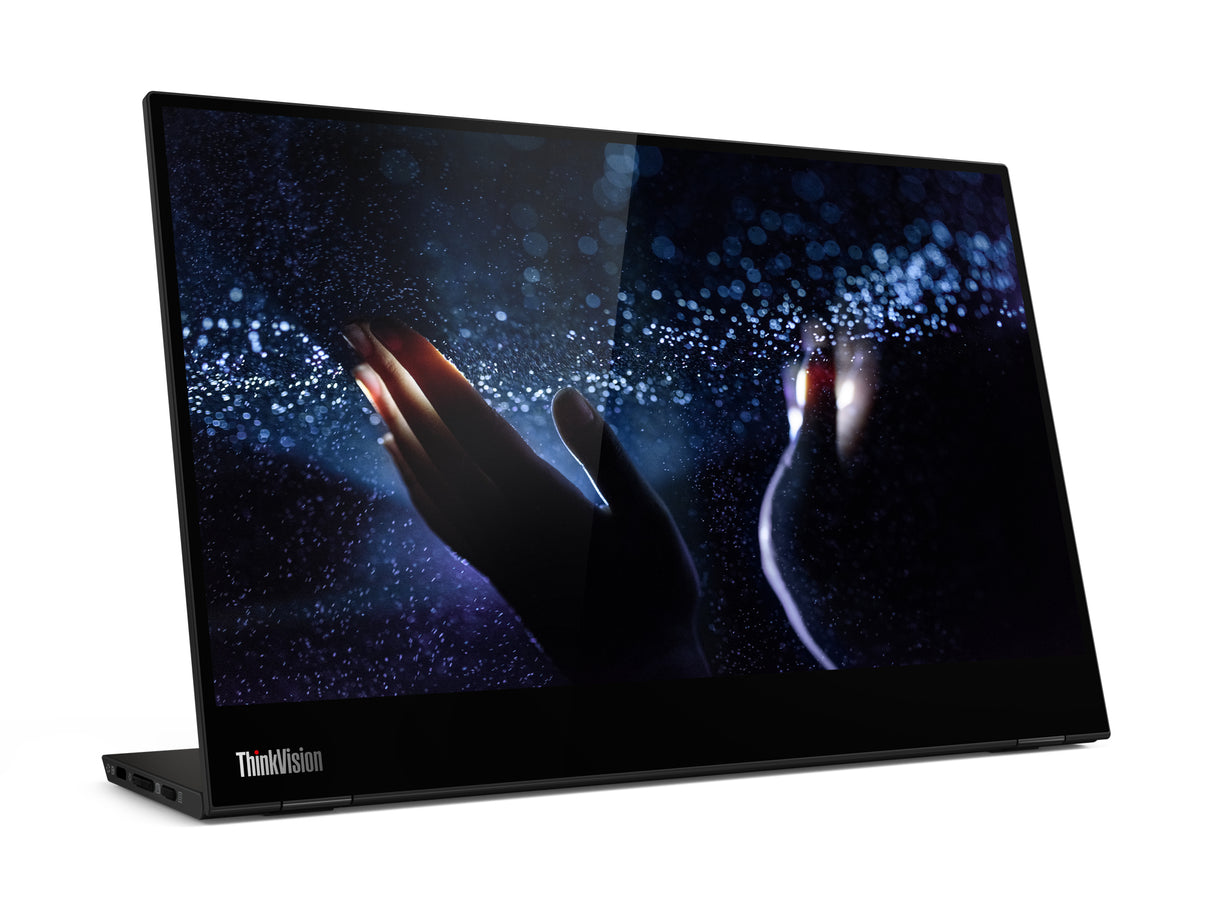 Lenovo M14t LED display 35,6 cm (14") 1920 x 1080 pixel Fuld HD Berøringsskærm Sort