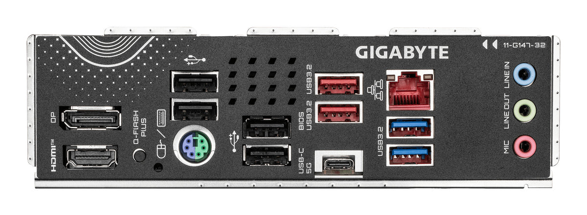 GIGABYTE B650E EAGLE Motherboard - AMD Ryzen 9000 Series CPUs, 8+2+2 Phases VRM, up to 8200MHz DDR5 (OC), 1xPCIe 5.0 + 2xPCIe 4.0 M.2, 2.5GbE LAN, USB 3.2 Gen 2