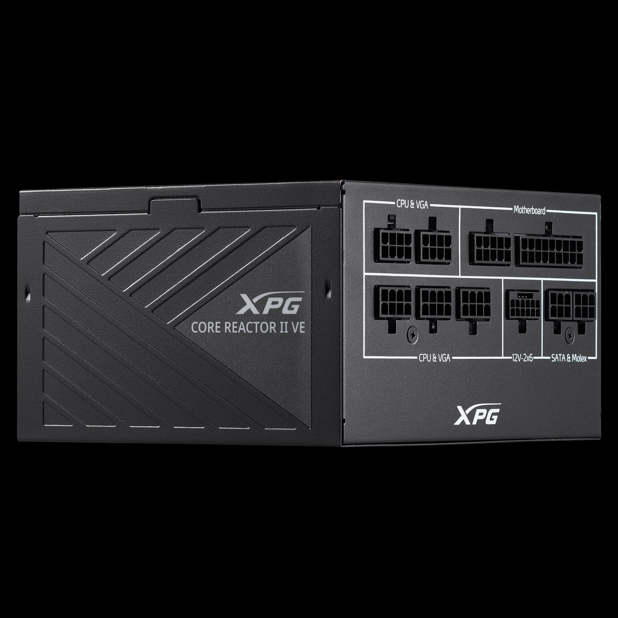 XPG COREREACTOR II VE 750W enhed til strømforsyning 24-pin ATX ATX Sort