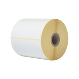 Brother BDE-1J050102-102 print etiket Hvid Selvklæbende printeretiket