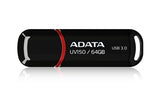 ADATA 64GB DashDrive UV150 USB-nøgle USB Type-A 3.2 Gen 1 (3.1 Gen 1) Sort