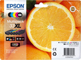 Epson Oranges 33XL appelsiner Claria Premium multipakke 5-farve blæk
