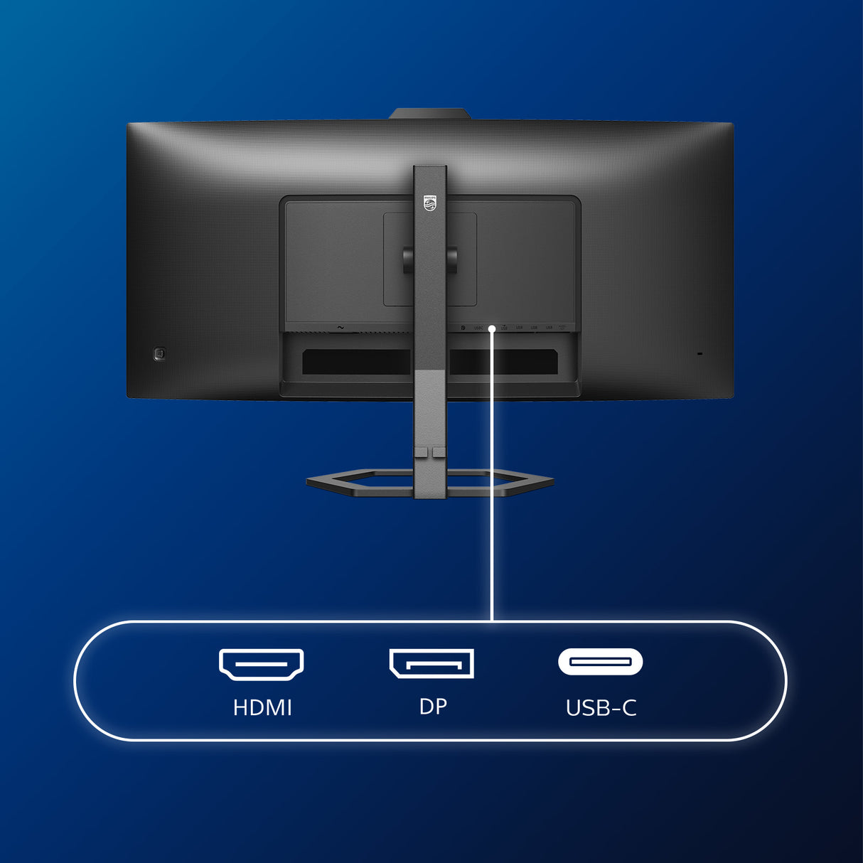 Philips 5000 series 34E1C5600HE/00 LED display 86,4 cm (34") 3440 x 1440 pixel 4K Ultra HD Sort