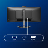 Philips 5000 series 34E1C5600HE/00 LED display 86,4 cm (34") 3440 x 1440 pixel 4K Ultra HD Sort