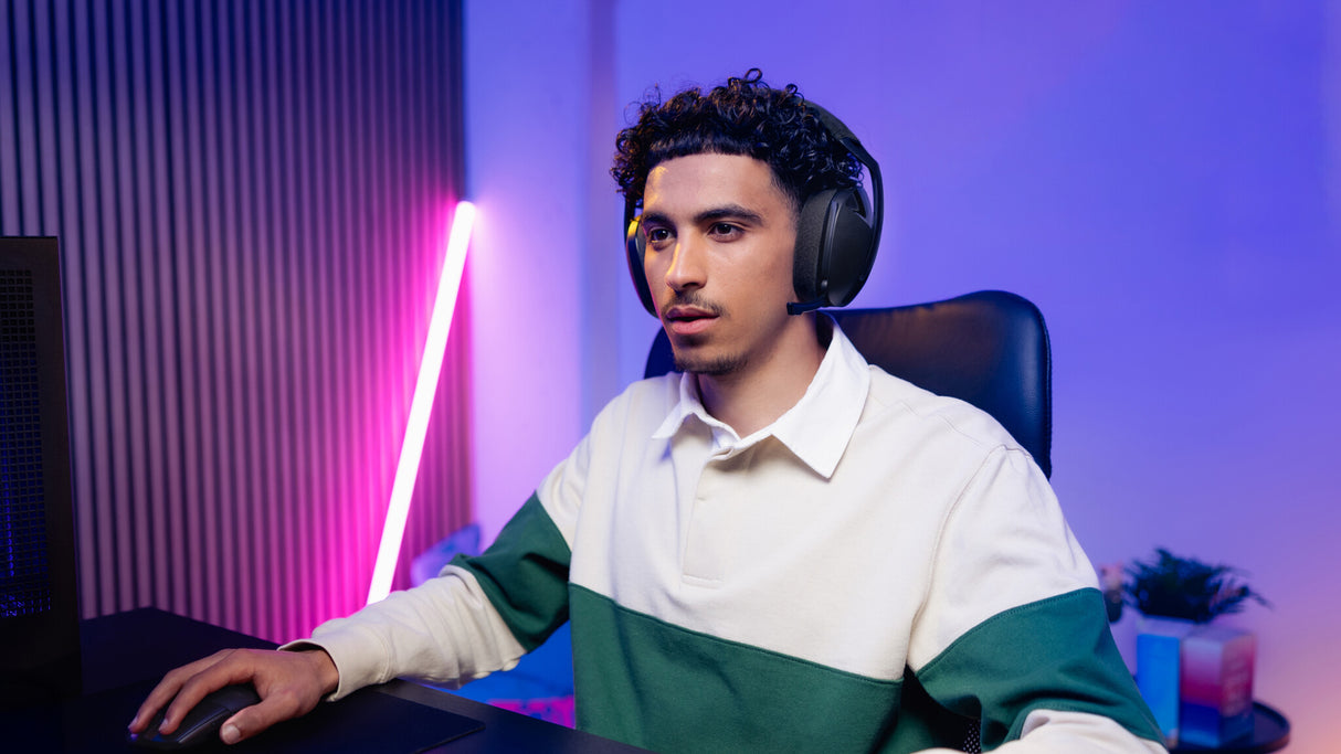 Logitech G G321 LIGHTSPEED Headset Trådløs Spil USB Type-C Bluetooth Sort