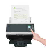 Ricoh fi-8170 ADF + manuel indføringsscanner 600 x 600 dpi A4 Sort, Grå