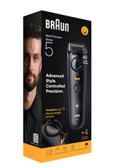 Braun BeardTrimmer 5 BT5520 skæg trimmer Batteri 40 2 cm Våd og tør Sort