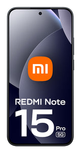 Xiaomi Redmi Note 15 Pro 5G 8GB RAM 256GB Ingen oplader Sort EU
