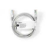 Nedis CCGT85100GY200 netværkskabel Grå 20 m Cat5e U/UTP (UTP)