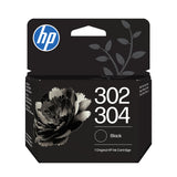 HP 302/304 Black Original Sort 120 sider Blæk