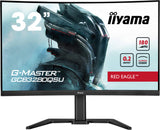 iiyama G-MASTER Red Eagle GCB3280QSU-B2 32 VA 2560 x 1440 (2K) HDMI DisplayPort 180Hz