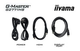 iiyama G-MASTER G2771HS-B1 computer monitor 68.6 cm (27") 1920 x 1080 pixels Full HD Black