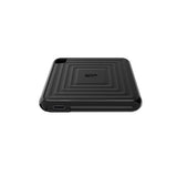 Silicon Power PC60 Portable SSD 1 TB USB Type-A til USB Type-C 3.2 Gen 1 (3.1 Gen 1) Sort