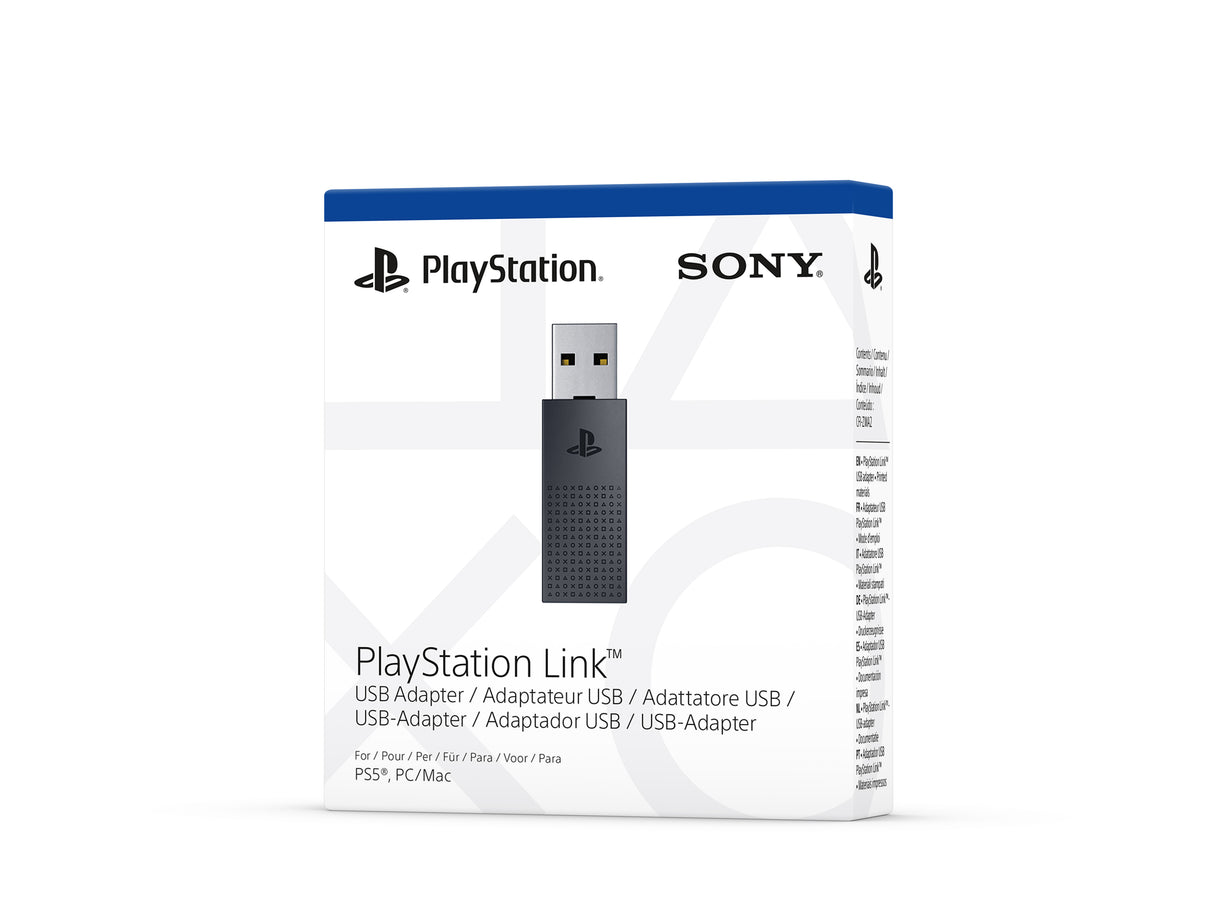 [AI generated title] Sony PlayStation Link Usb-Adapter til Pulse Headset