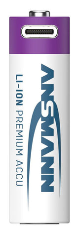 Ansmann 1312-0036 husholdningsbatteri Genopladeligt batteri AA Lithium-Ion (Li-Ion)
