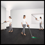 Dyson V15 Detect Absolute 2-i-1 stangstøvsuger Batteri Dry HEPA Poseløs 0,77 L Rustfrit stål
