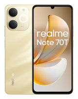 realme Note 70T 17,1 cm (6.74") Dual SIM Android 15 4G USB Type-C 4 GB 256 GB 6000 mAh Guld