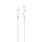 Gear Ladekabel USB-C - Lightning 0.5m Hvid MFI C94