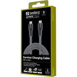 SANDBERG Survivor USB-C Cable 2M 100W
