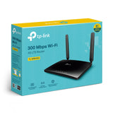 TP-Link TL-MR6400 trådløs router Hurtigt ethernet Enkelt band (2,4 GHz) 4G Sort