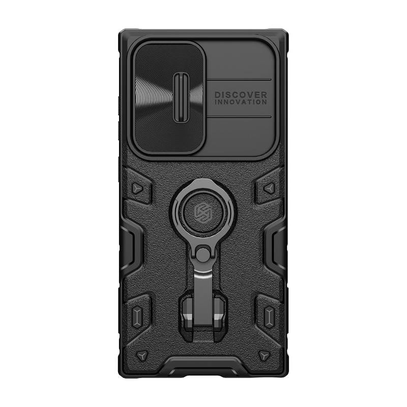 Nillkin CamShield Armor Pro-kasse til Samsung Galaxy S23 Ultra (sort)