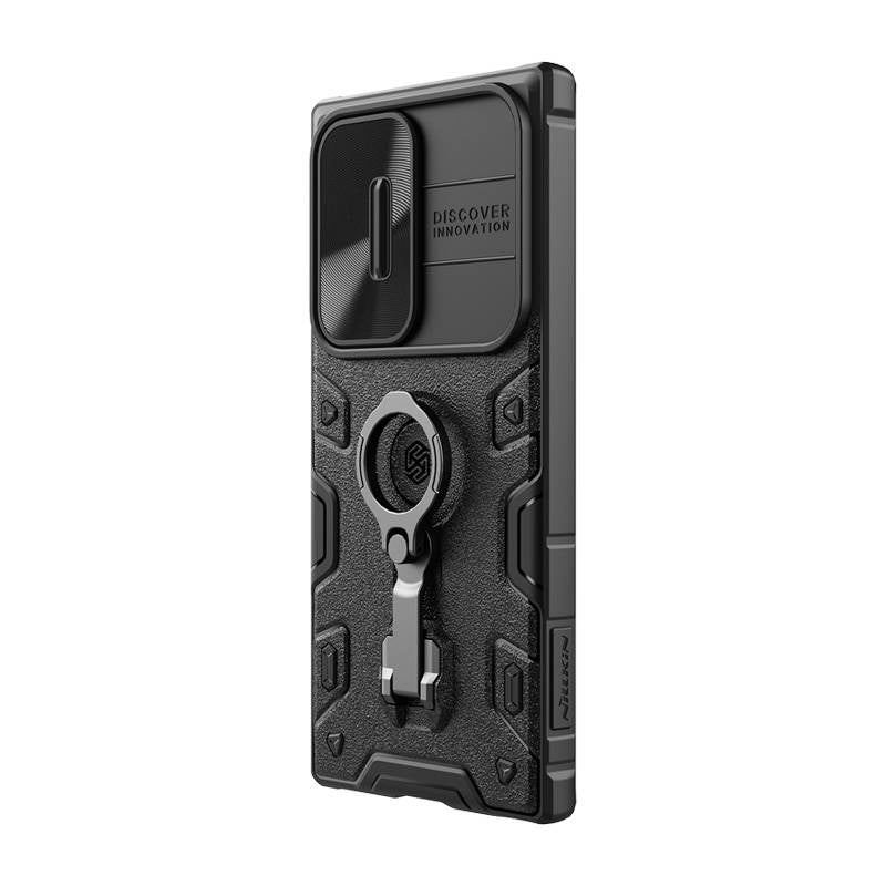 Nillkin CamShield Armor Pro-kasse til Samsung Galaxy S23 Ultra (sort)