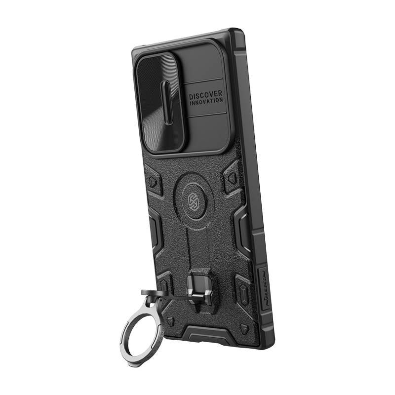 Nillkin CamShield Armor Pro-kasse til Samsung Galaxy S23 Ultra (sort)