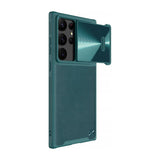 Nillkin CamShield Leather S-foder for Samsung Galaxy S23 Ultra (Exuberant Green)
