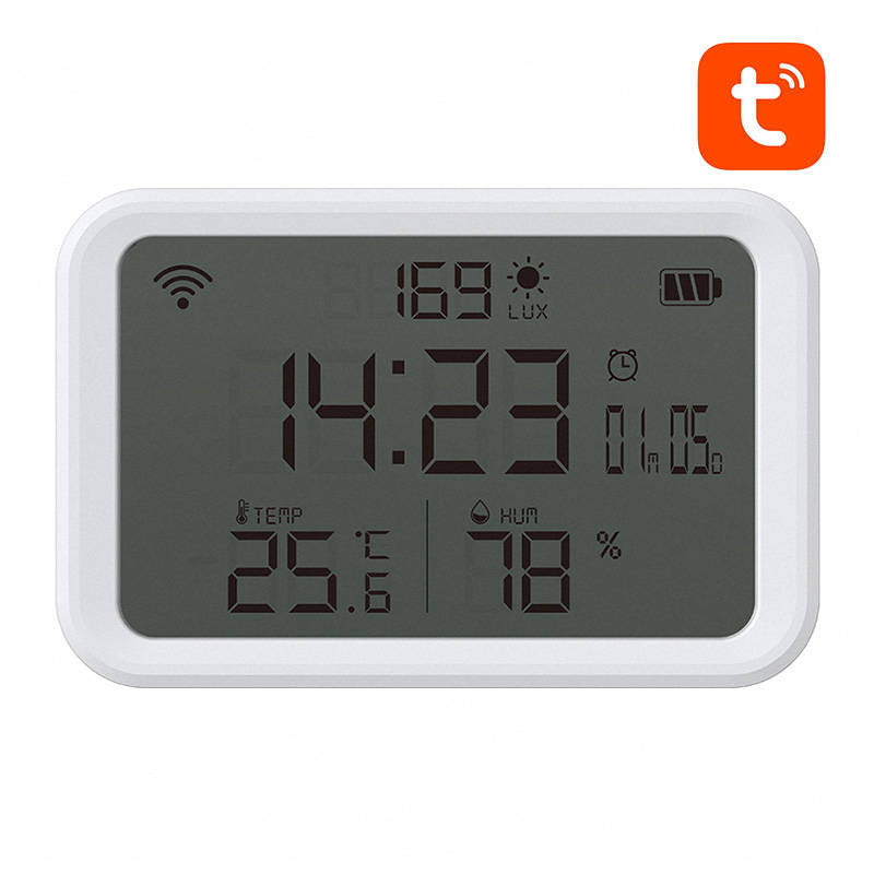NEO NAS-CW01W Smart Temperatur og Luftfugtighed Sensor, WiFi TUYA
