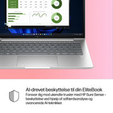 HP EliteBook 6 G1i AI Intel Core Ultra 5 225U Laptop 35,6 cm (14") WUXGA 24 GB DDR5-SDRAM 512 GB SSD Wi-Fi 7 (802.11be) Windows 11 Pro AI PC Sølv