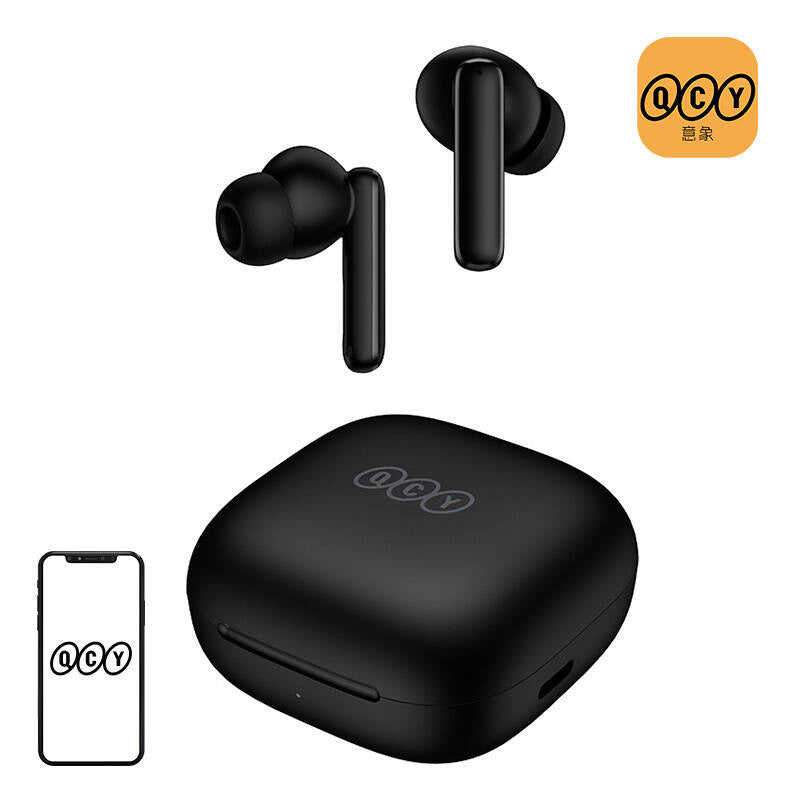 Trådløse øretelefoner TWS QCY T13 ANC (sort)