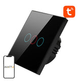 Smart Light Switch WiFi Avatto TS02-EU-B3 3 Way TUYA (sort)