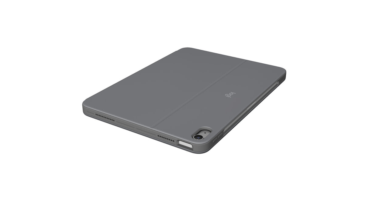 Logitech Combo Touch QWERTY Dansk, Finsk, Norsk, Svensk Smart Connector Grå