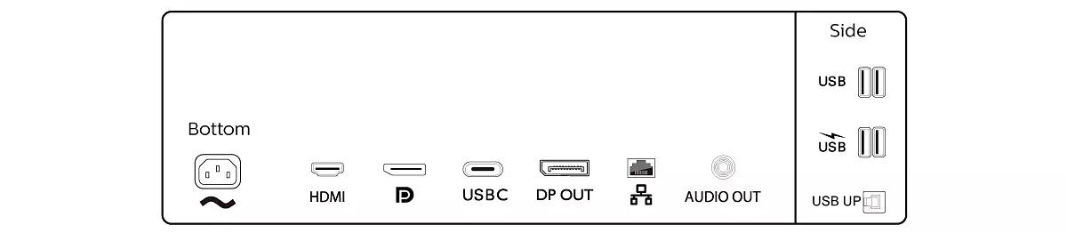 Philips P Line 346P1CRH/00 computerskærm 86,4 cm (34") 3440 x 1440 pixel UltraWide Quad HD LED Sort
