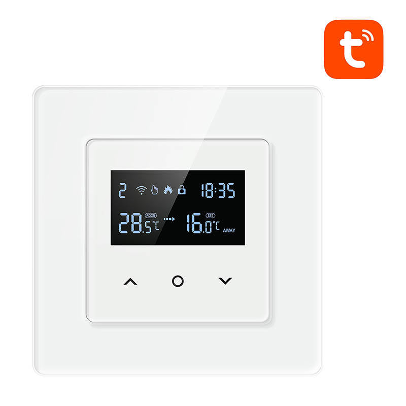 Smart termostat Avatto WT200-16A-W Elektrisk opvarmning 16A WiFi TUYA
