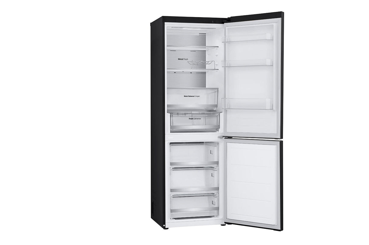 LG GBV5150DEP køle-/fryseskab Fritstående 344 L Sort