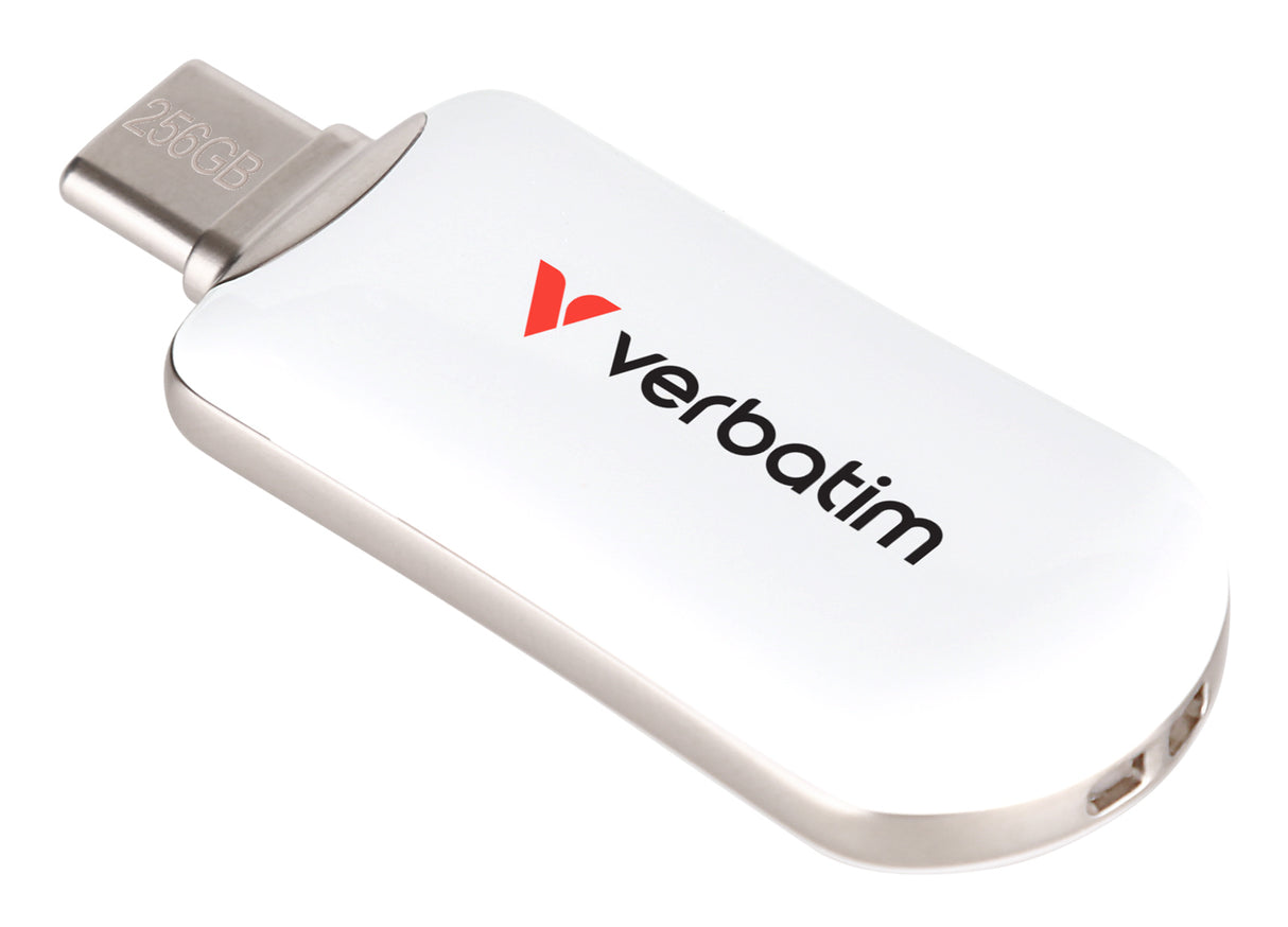 Verbatim 30230 USB-nøgle 256 GB USB Type-C 3.2 Gen 1 (3.1 Gen 1) Hvid