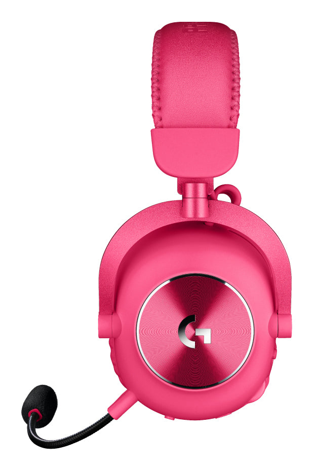 Logitech G Pro X 2 LIGHTSPEED trådløst headset, pink