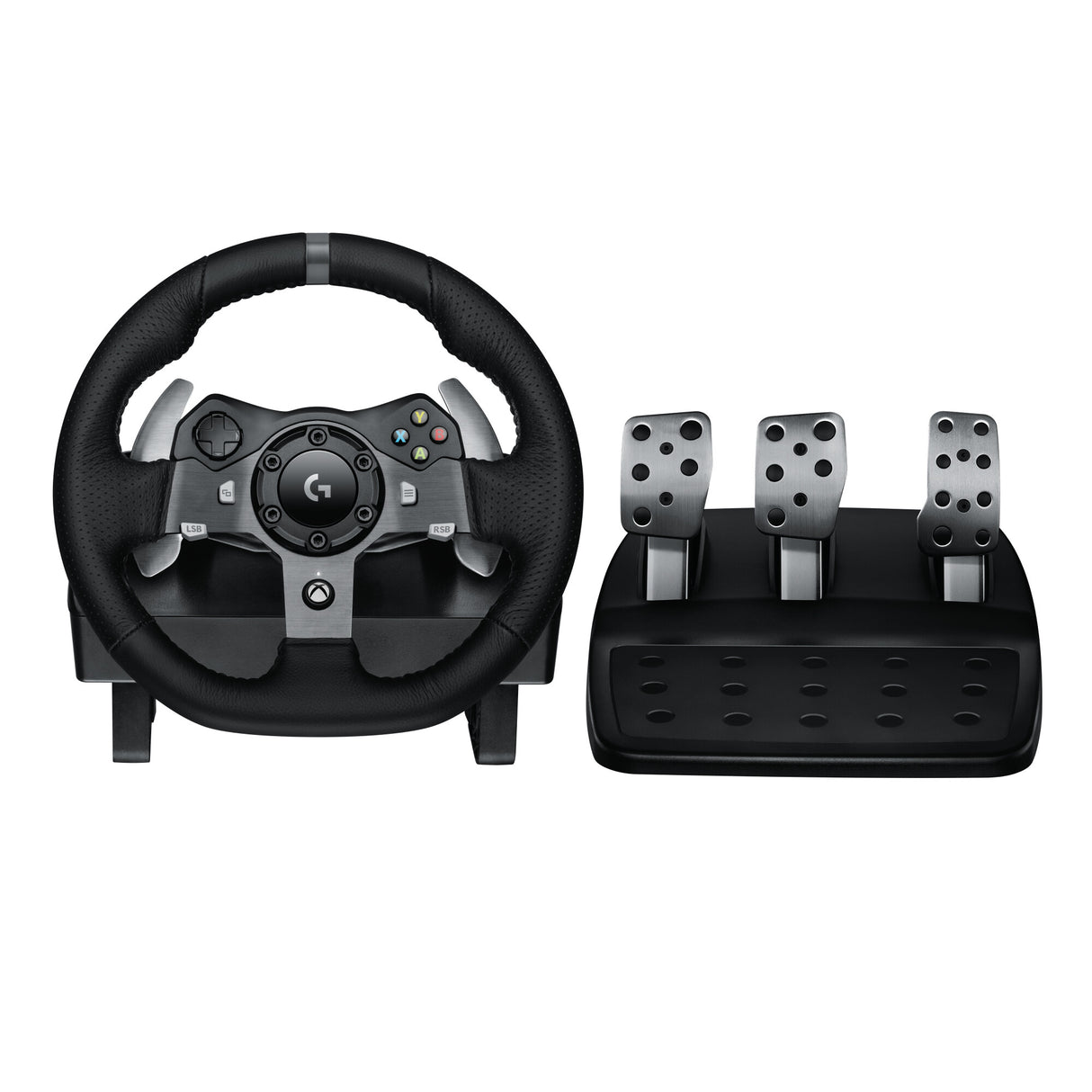 Logitech G 941-000123 spil-controller Sort USB Rat + Pedaler Analog/digital PC, Xbox One, Xbox Series S, Xbox Series X
