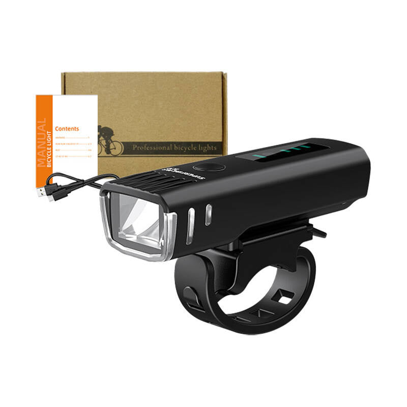 Superfire cykel lommelygte BL10, USB