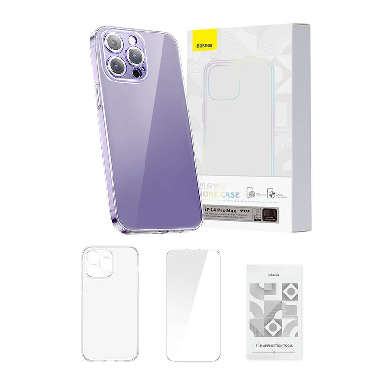 Telefonhylster Baseus Crystal Clear til iPhone 14 Pro Max (gennemsigtigt)