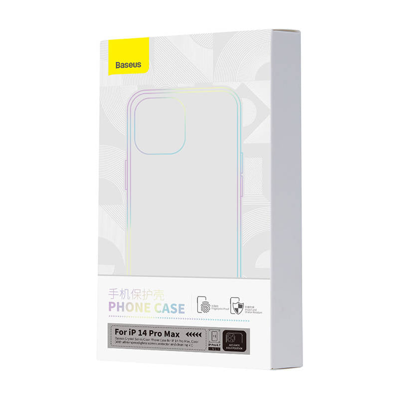 Telefonhylster Baseus Crystal Clear til iPhone 14 Pro Max (gennemsigtigt)