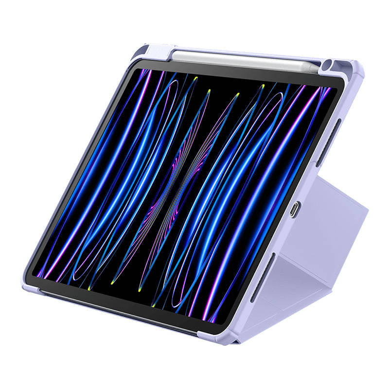 Beskyttelsesfoder Baseus Minimalist til iPad Pro (2018/2020/2021/2022) 11 tommer (fioletowe)