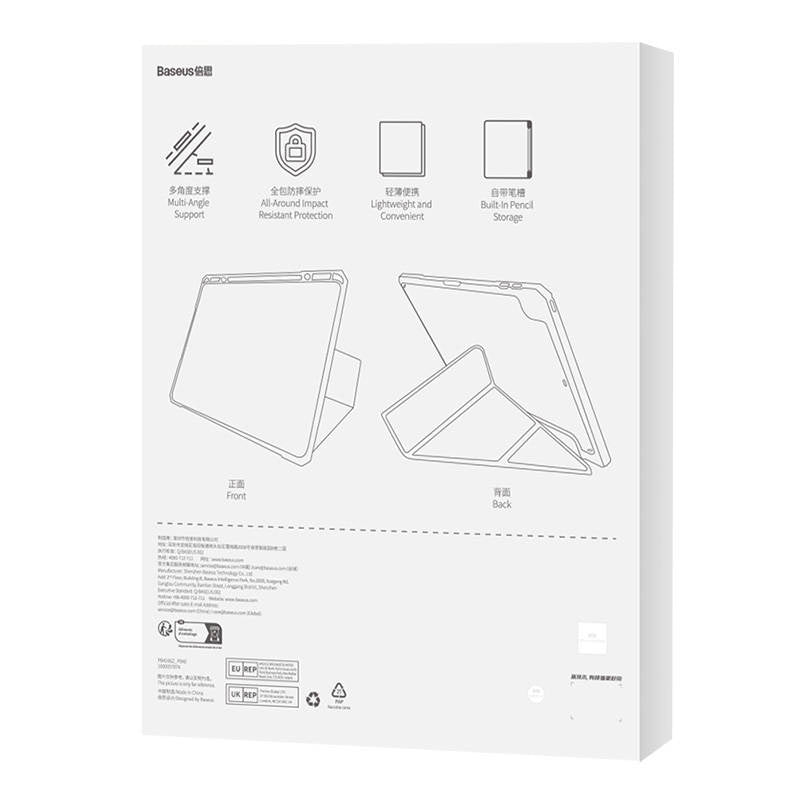 Beskyttelsesfoder Baseus Minimalist til iPad Air 4/5 10,9 tommer (hvid)