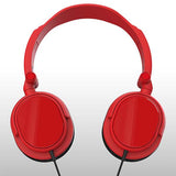 Vivanco DJ 20 Hovedtelefoner Ledningsført Headset Rød