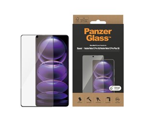 PANZERGLASS TIL XIAOMI Note 12 PRO, 12 PRO PLUS (ULTRA-WIDE FIT)