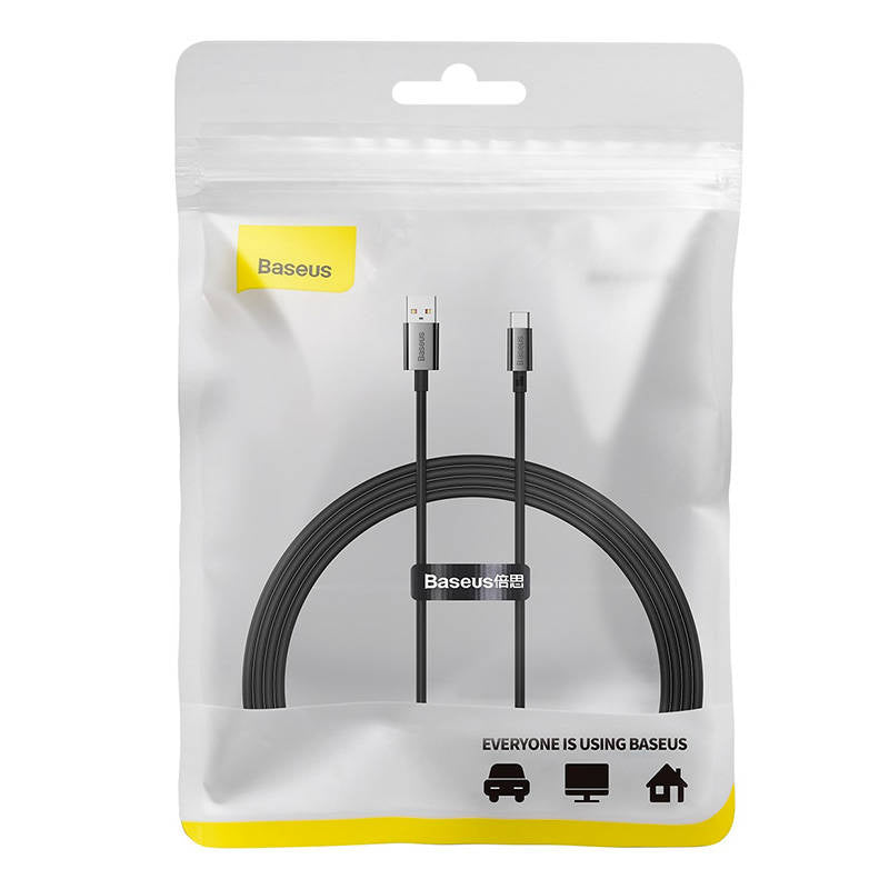 Kabel USB til USB-C Baseus Superior 100W 1,5m (sort)